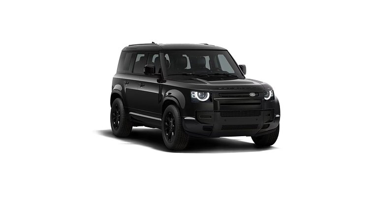 2025 New Land Rover Defender 110 Santorini Black D350 Diesel Mild Hybrid X-Dynamic SE