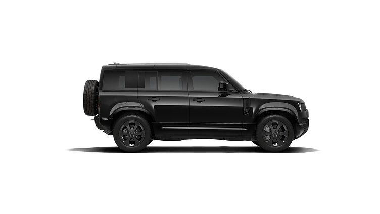 2025 New Land Rover Defender 110 Santorini Black D350 Diesel Mild Hybrid X-Dynamic SE