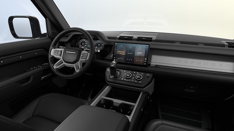 2025 New Land Rover Defender 110 Santorini Black D350 Diesel Mild Hybrid X-Dynamic SE