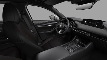 2025 Uus Mazda 3 Snowflake White Pearl 2.5 M Hybrid e-Skyactiv G AT Centre-line (4)