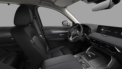 2025 Jauns Mazda CX-80 Arctic White 2.5 PHEV 8AT Exclusive-Line (6)