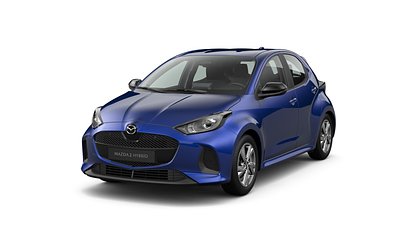 2025 Jauns Mazda 2 Hybrid Glass Blue 1.5 Hybrid (116 ZS) Exclusive-line (1)