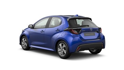 2025 Jauns Mazda 2 Hybrid Glass Blue 1.5 Hybrid (116 ZS) Exclusive-line (3)
