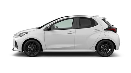 2025 Jauns Mazda 2 Hybrid Lunar White 1.5 Hybrid (116 ZS) Homura Plus (2)