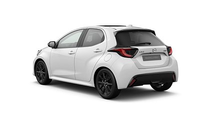 2025 Jauns Mazda 2 Hybrid Lunar White 1.5 Hybrid (116 ZS) Homura Plus (3)