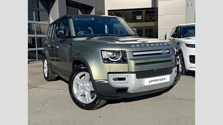 2023 Approved Land Rover Defender 110 Pangea Green P400 AWD AUTOMATIC MY23.5 P400 110 SE