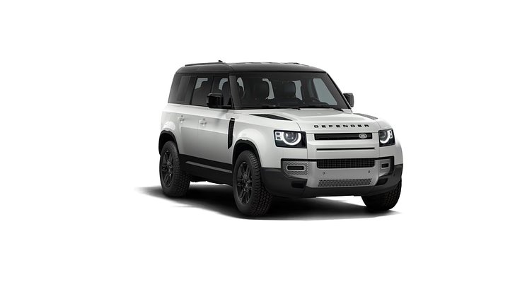 2025 New Land Rover Defender 110 Fuji White P400 Petrol Mild Hybrid S