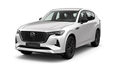 2025 Uusi Mazda CX-60 Rhodium White 2.5 PHEV 8AT AWD 327 HV Homura + Convenience & Sound (1)