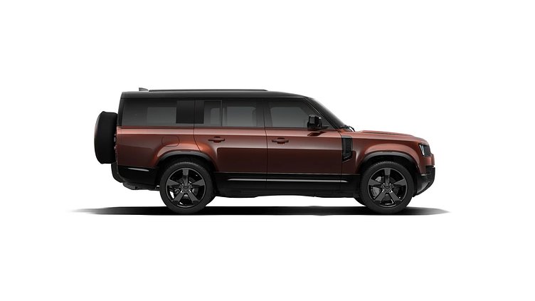 2025 New Land Rover Defender 130 Sedona Red D350 Diesel Mild Hybrid X-Dynamic SE