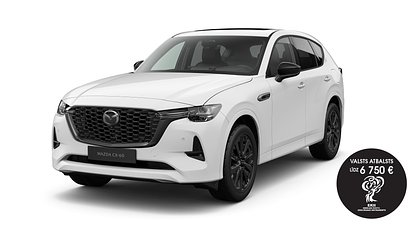 2025 Jauns Mazda CX-60 Arctic White 2.5 PHEV 8AT Homura Plus (1)
