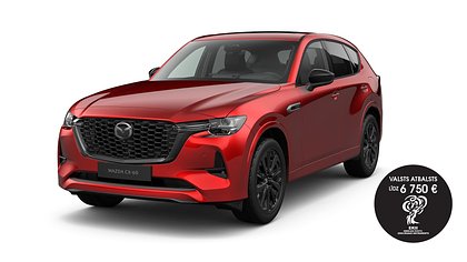 2025 Jauns Mazda CX-60 Soul Red Crystal 2.5 PHEV 8AT Homura Plus (1)