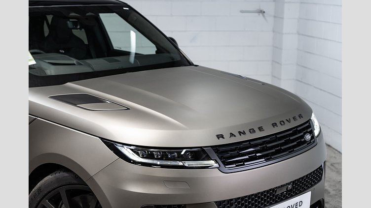 2024 Approved Land Rover Range Rover Sport Carbon Bronze in Matte Finish P635 - 4.4 litre 8-cylinder 467kW Twin Turbocharged Petrol MHEV (Automatic) P635 SV Edition One - 24MY