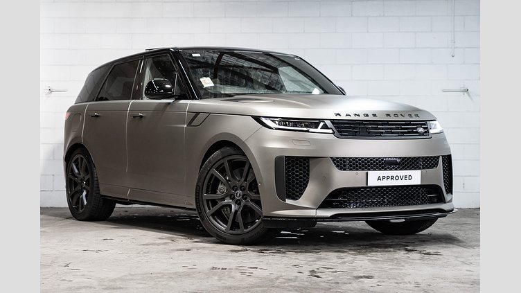2024 Approved Land Rover Range Rover Sport Carbon Bronze in Matte Finish P635 - 4.4 litre 8-cylinder 467kW Twin Turbocharged Petrol MHEV (Automatic) P635 SV Edition One - 24MY
