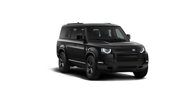 2025 New Land Rover Defender 130 Santorini Black D350 Diesel Mild Hybrid X-Dynamic SE