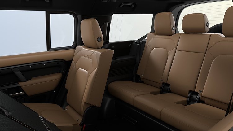 2025 New Land Rover Defender 130 Santorini Black D350 Diesel Mild Hybrid X-Dynamic SE