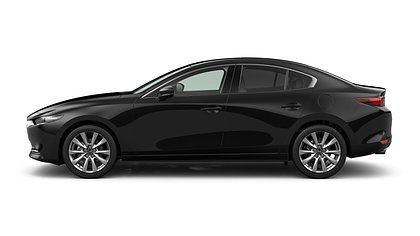 2025 NAUJI AUTOMOBILIAI Mazda 3 Jet Black 2.5 M Hybrid e-Skyactiv G AT Exclusive-line (2)