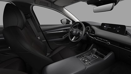 2025 NAUJI AUTOMOBILIAI Mazda 3 Jet Black 2.5 M Hybrid e-Skyactiv G AT Exclusive-line (4)
