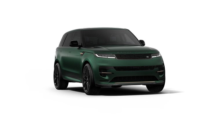 2025 New Land Rover Range Rover Sport British Racing Green - Satin finish D350 Diesel Mild Hybrid Dynamic HSE