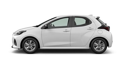 2025 Uusi Mazda 2 Hybrid Lunar White 1,5(116) Centre-Line (2)