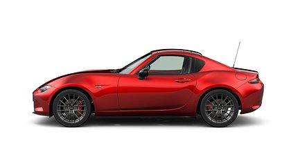 2025 Uusi Mazda MX-5 Soul Red Crystal RF 1.5 (132hv) Skyactiv-G -engine Homura MT (2)