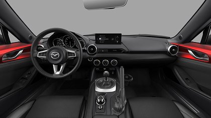 2025 Uusi Mazda MX-5 Soul Red Crystal RF 1.5 (132hv) Skyactiv-G -engine Homura MT (5)
