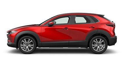2025 Uus Mazda CX-30 Soul Red Crystal 2.5 M Hybrid e-Skyactiv G AT Centre-line (2)