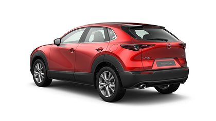 2025 Uus Mazda CX-30 Soul Red Crystal 2.5 M Hybrid e-Skyactiv G AT Centre-line (3)