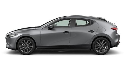 2025 Uus Mazda 3 Machine Gray 2.5 M Hybrid e-Skyactiv G AT Centre-line (2)