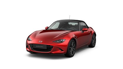 2025 Uus Mazda MX-5 Soul Red Crystal Soft-top 1.5 (132hj) Skyactiv-G -engine Exclusive-line MT (1)