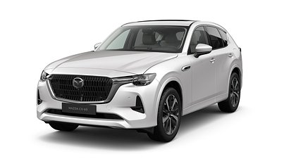 2025 Kasutatud Mazda CX-60 Rhodium White 2.5 PHEV 8AT Takumi Plus (1)