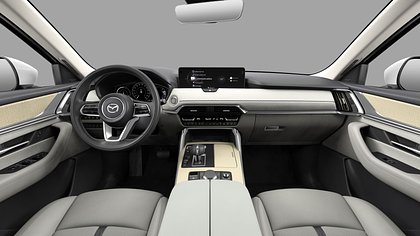 2025 Uusi Mazda CX-80 Arctic White 2.5 PHEV 8AT AWD Takumi Plus Captain Seat (4)