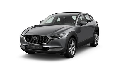 2025 NAUJI AUTOMOBILIAI Mazda CX-30 Machine Gray 2.5 M Hybrid e-Skyactiv G AT Centre-line (1)