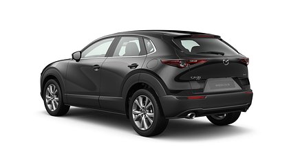 2025 NAUJI AUTOMOBILIAI Mazda CX-30 Jet Black 2.5 M Hybrid e-Skyactiv G AT Exclusive-line (3)