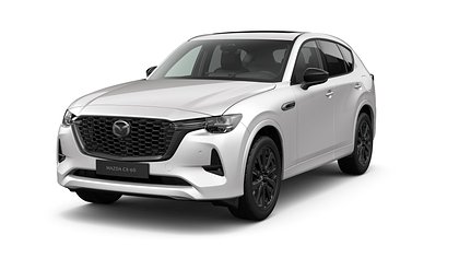 2025 Jauns Mazda CX-60 Rhodium White 2.5 PHEV 8AT Homura Plus (1)