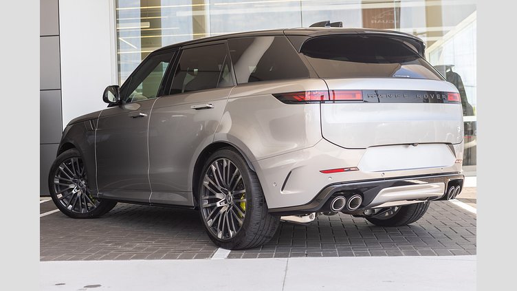 2024 Approved Land Rover Range Rover Sport Flux Silver in Gloss finish 4.4L Twin Turbo Petrol V8 - 467kW P635 SV Edition One 