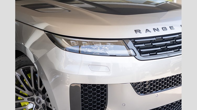 2024 Approved Land Rover Range Rover Sport Flux Silver in Gloss finish 4.4L Twin Turbo Petrol V8 - 467kW P635 SV Edition One 