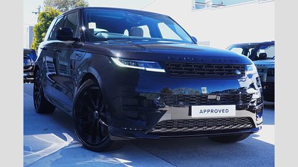 2025 Approved Land Rover Range Rover Sport Santorini Black D350 Diesel Mild Hybrid Dynamic HSE