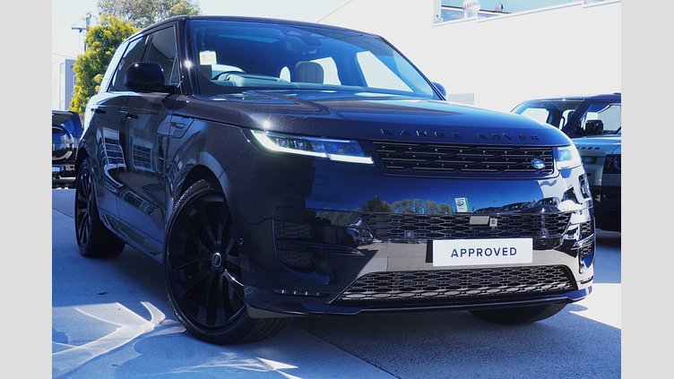2025 Approved Land Rover Range Rover Sport Santorini Black D350 Diesel Mild Hybrid Dynamic HSE
