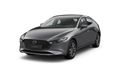 2025 Uus Mazda 3 Machine Gray 2.5 M Hybrid e-Skyactiv G AT Centre-line