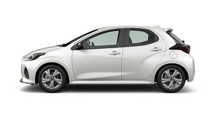 2025 Uus Mazda 2 Hybrid Northern White Pearl 1,5(116) Exclusive-Line (2)