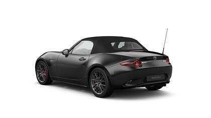 2025 Uusi Mazda MX-5 Jet Black Soft-top 1.5 (132hv) Skyactiv-G -engine Homura MT (3)