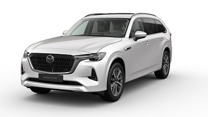 2025 Uusi Mazda CX-80 Rhodium White 2.5 PHEV 8AT Takumi Plus