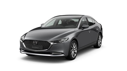 2025 Uusi Mazda 3 Machine Gray 2.5 M Hybrid e-Skyactiv G AT Centre-line