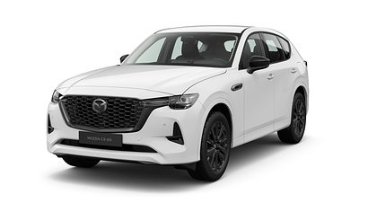 2025 Uusi Mazda CX-60 Arctic White 2.5 PHEV 8AT AWD 327 HV Homura Convenience & Sound