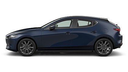 2025 Uusi Mazda 3 Deep Crystal Blue 2.5 M Hybrid e-Skyactiv G AT Centre-line (2)