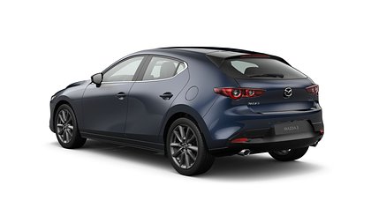 2025 Uusi Mazda 3 Deep Crystal Blue 2.5 M Hybrid e-Skyactiv G AT Centre-line (3)