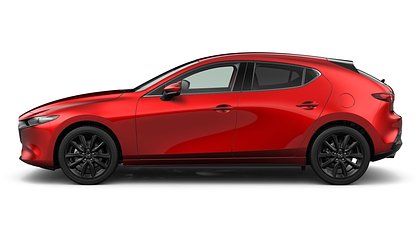 2025 NAUJI AUTOMOBILIAI Mazda 3 Soul Red Crystal 2.5 M Hybrid e-Skyactiv G AT Centre-line (2)