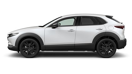 2025 NAUJI AUTOMOBILIAI Mazda CX-30 Snowflake White Pearl 2.5 M Hybrid e-Skyactiv G AT Nagisa (2)