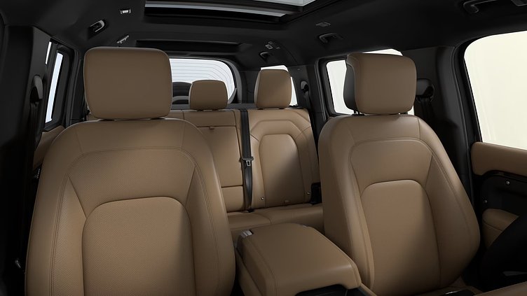 2025 New Land Rover Defender 130 Santorini Black D350 Diesel Mild Hybrid X-Dynamic SE