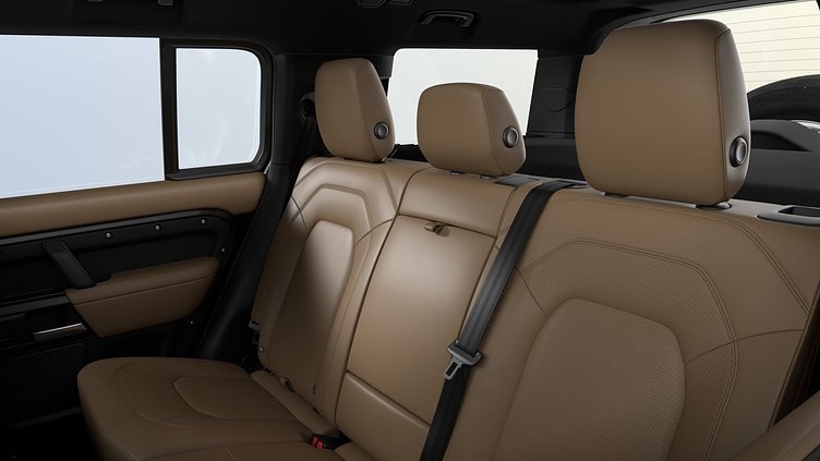 2025 New Land Rover Defender 130 Santorini Black D350 Diesel Mild Hybrid X-Dynamic SE